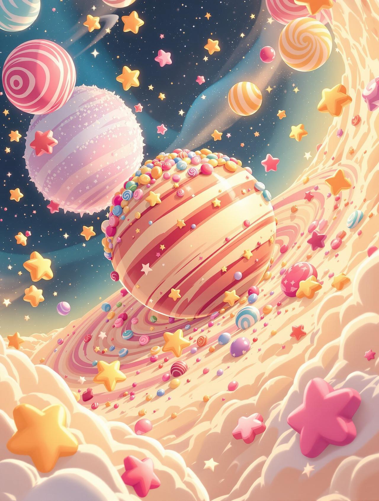 糖果星辰 - 咚漫漫画连载作品封面